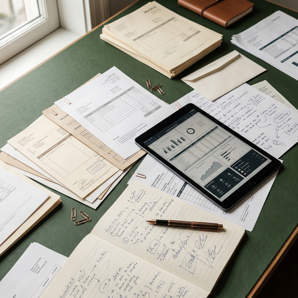 Document extraction and digitization process